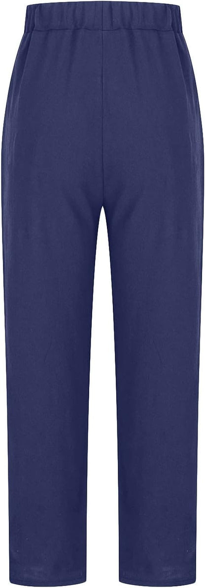Lavisa - Women's High Waist Dress Pants Elegant Office Trousers