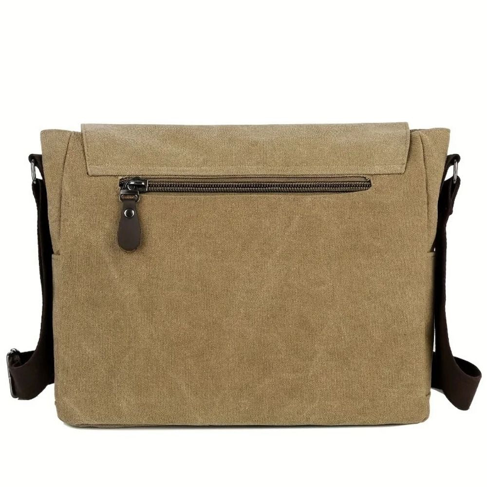 Lavisa - Men's Canvas Satchel Messenger Sling Bag