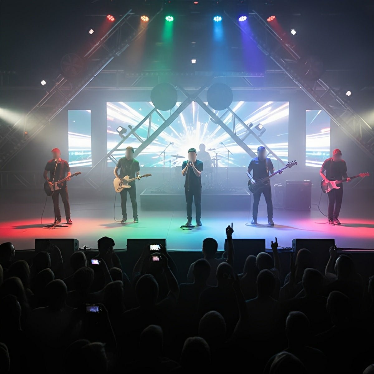 Lavisa - 540 Degree Rotating RGB LED Stage Spotlight