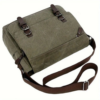 Lavisa - Men's Canvas Satchel Messenger Sling Bag