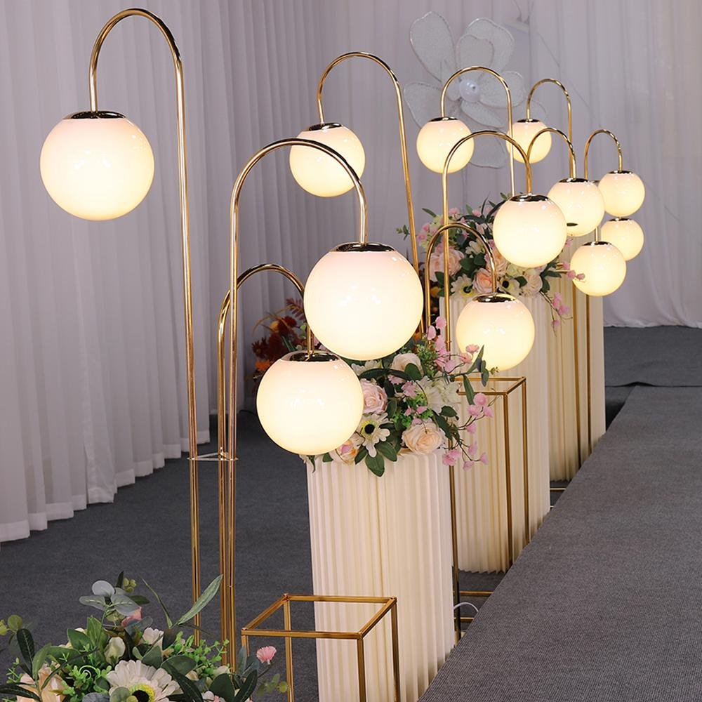 Lavisa - Crystal Floor Lamp Standing Wedding Party Decoration Light