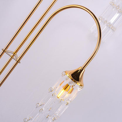 Lavisa - Crystal Floor Lamp Standing Wedding Party Decoration Light