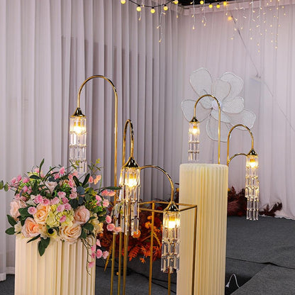 Lavisa - Crystal Floor Lamp Standing Wedding Party Decoration Light