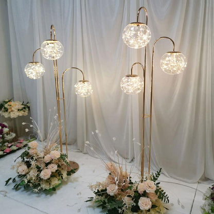 Lavisa - Crystal Floor Lamp Standing Wedding Party Decoration Light