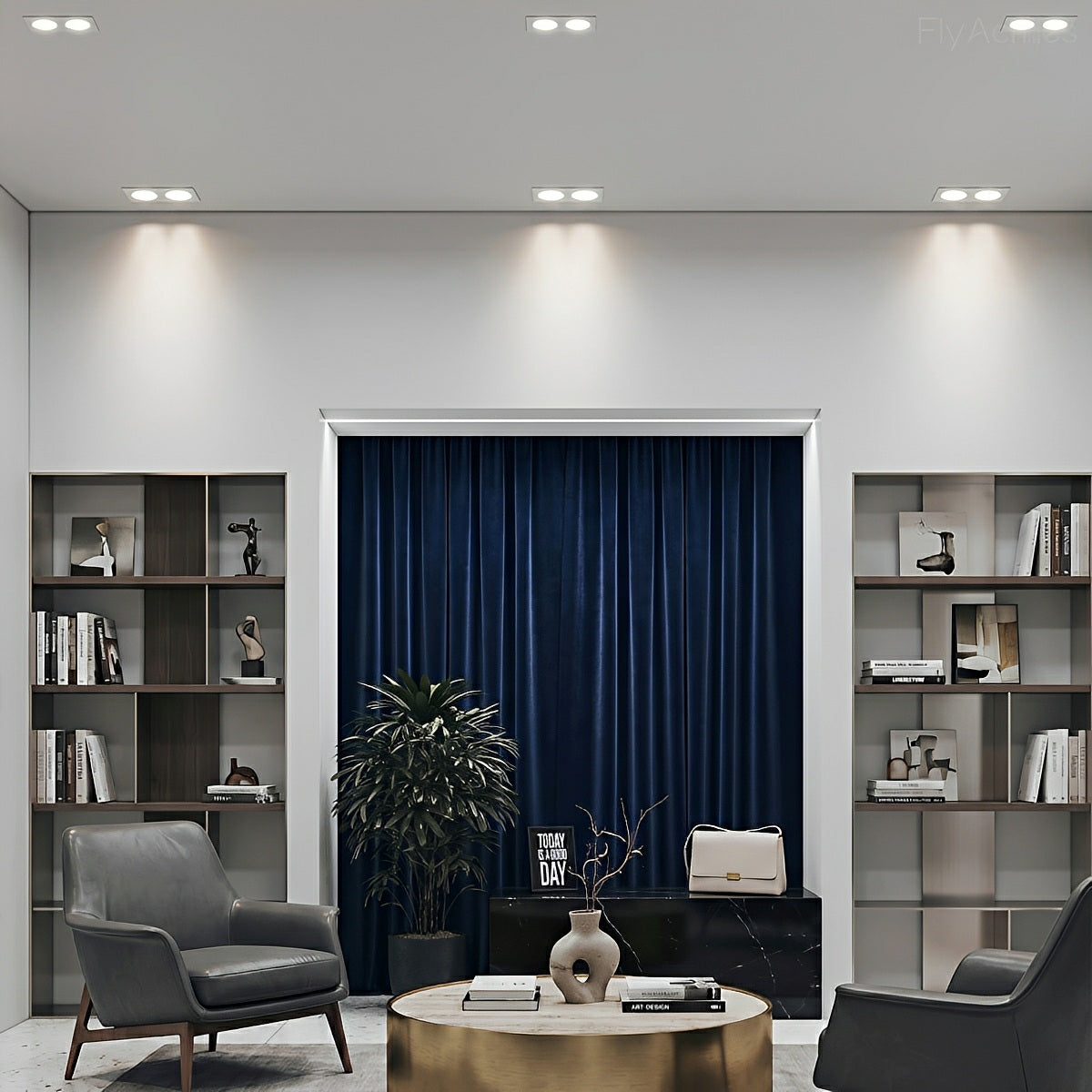 Lavisa - Minimalist Recessed LED Ceiling Spotlight