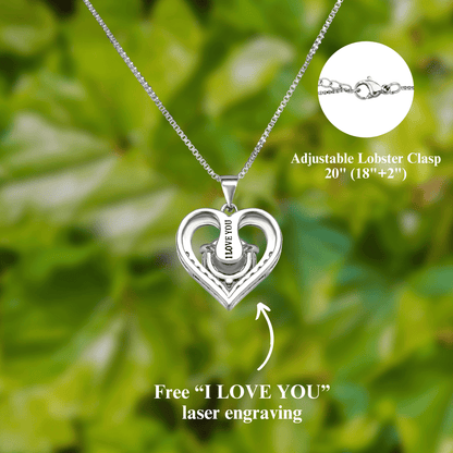 Lavisa - To My Wife Moissanite Necklace