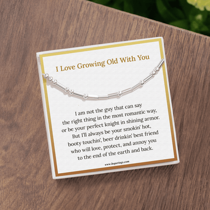 Lavisa - Adjustable Morse Code Pendant Necklace