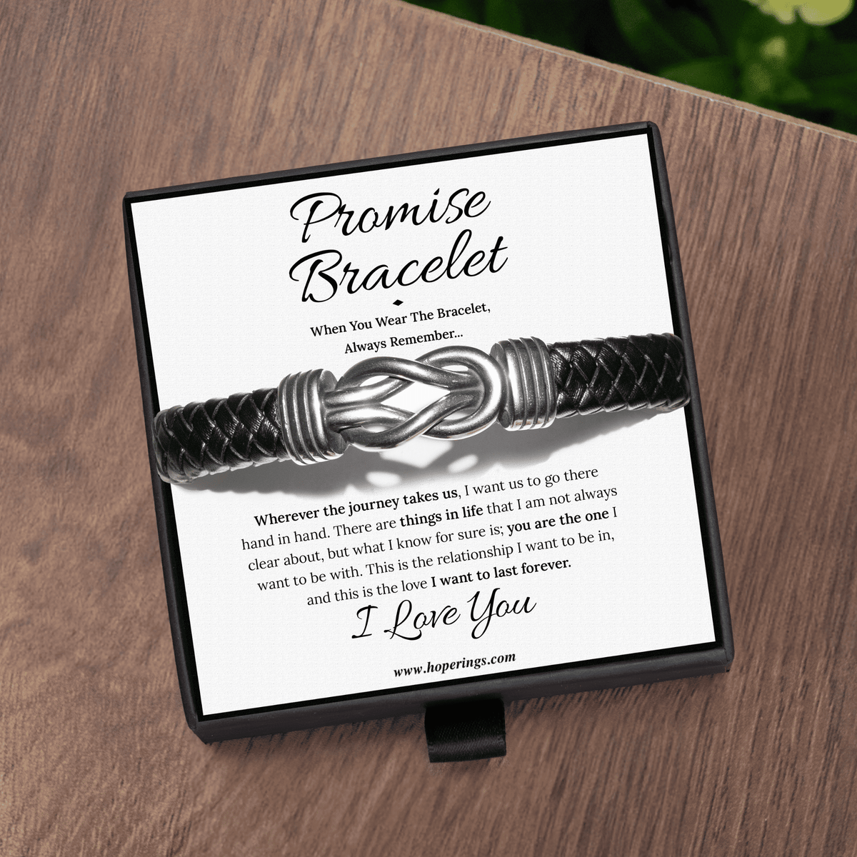 Lavisa - Forever Linked Promise Bracelet