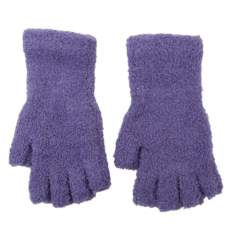 Lavisa - Winter Comfort Knit Half Finger Gloves