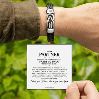 Lavisa - To My Partner Forever Linked Bracelet