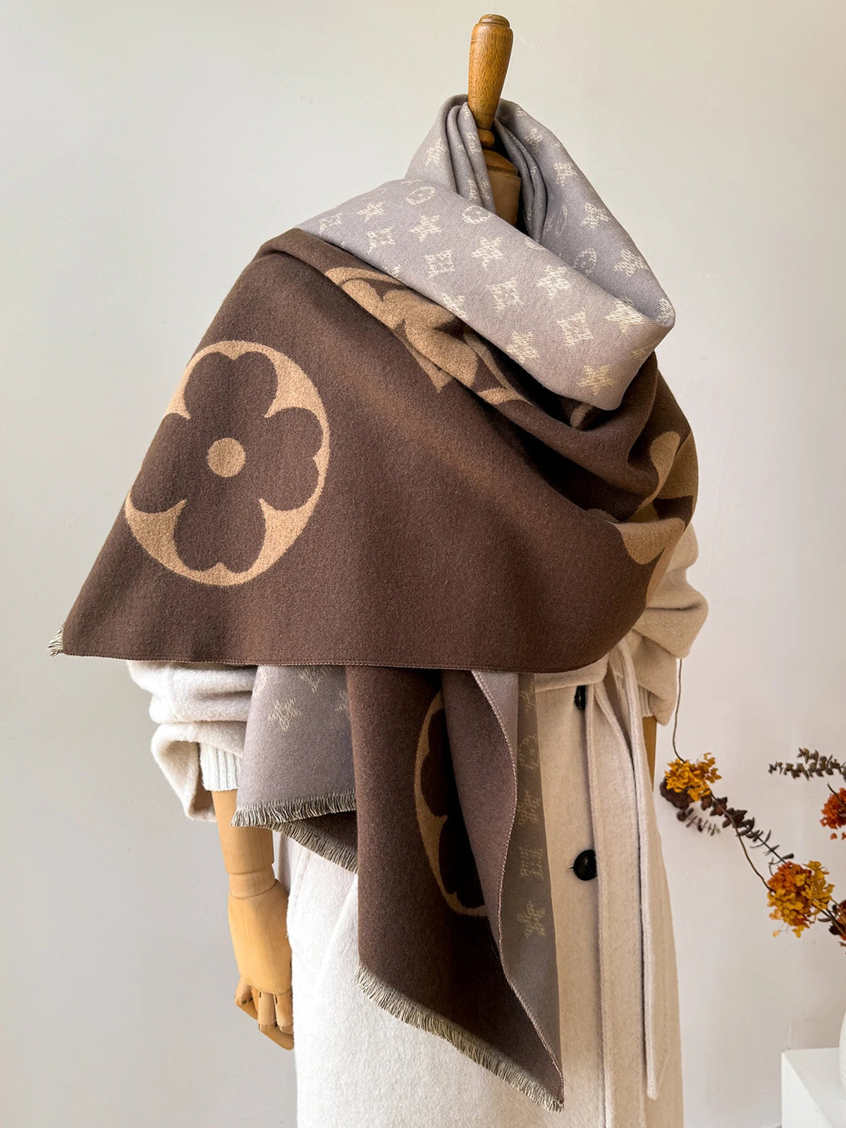 Lavisa - Luxury Faux Cashmere Winter Scarf Neck Warmer