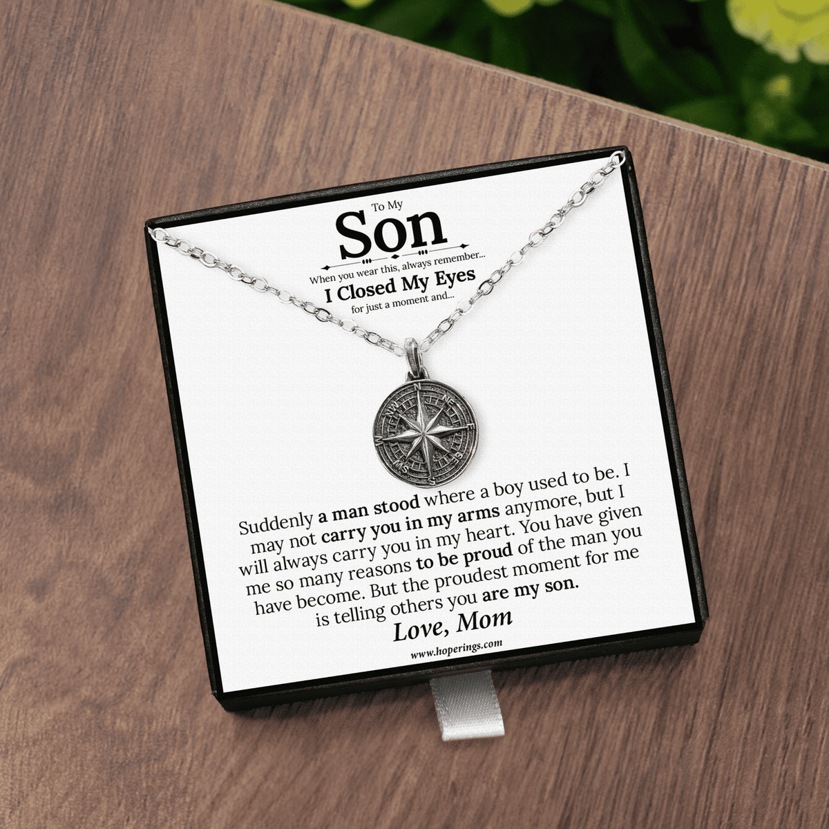 Lavisa - Son Compass Necklace