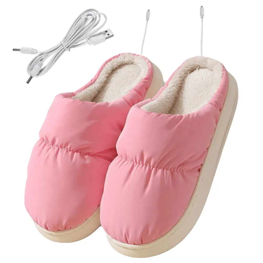 Lavisa - USB Heated Slippers - Electric Foot Warmer for Home & Office