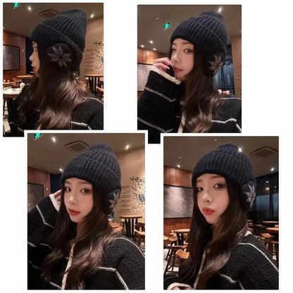 Lavisa - Unisex Winter Knit Beanie Hat - Warm Ear Protection & Thermal Cap