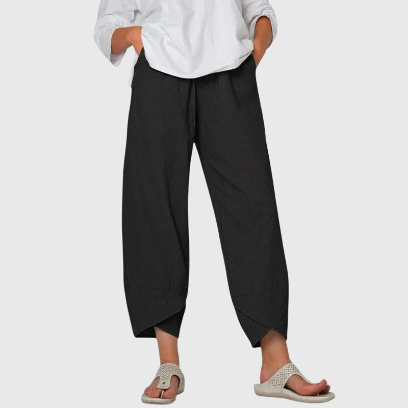 Lavisa - Lightweight Wide Leg Casual Pants