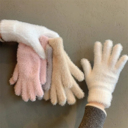 Lavisa - Soft Plush Winter Gloves for Women