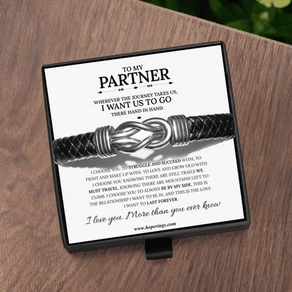Lavisa - To My Partner Forever Linked Bracelet