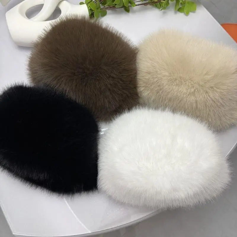 Lavisa - Luxury Faux Fur Russian Bomber Hat