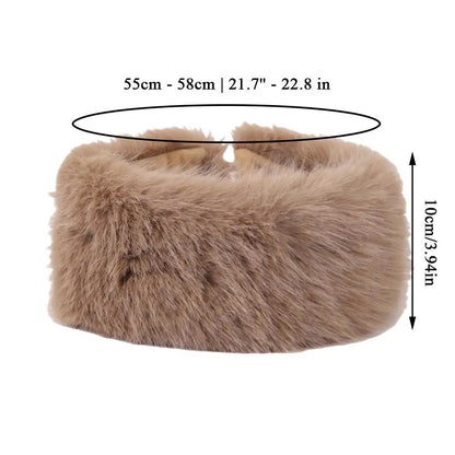 Lavisa - Fluffy Faux Fur Winter Headband