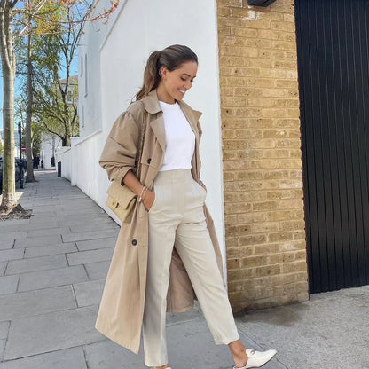 Lavisa - Wrinkle Resistant Straight Leg Trousers
