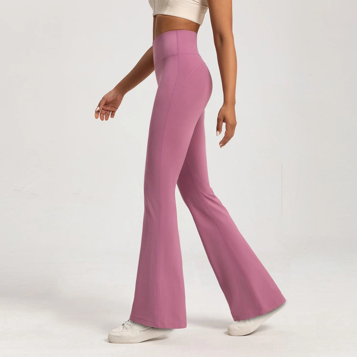 Lavisa - High Waist Flare Leggings