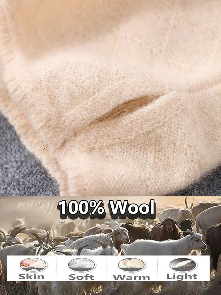 Lavisa - Merino Wool Face Mask and Winter Scarf