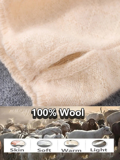Lavisa - Merino Wool Face Mask and Winter Scarf