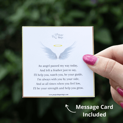 Lavisa - Guardian Angel Urn Necklace - Memorial Keepsake Jewelry