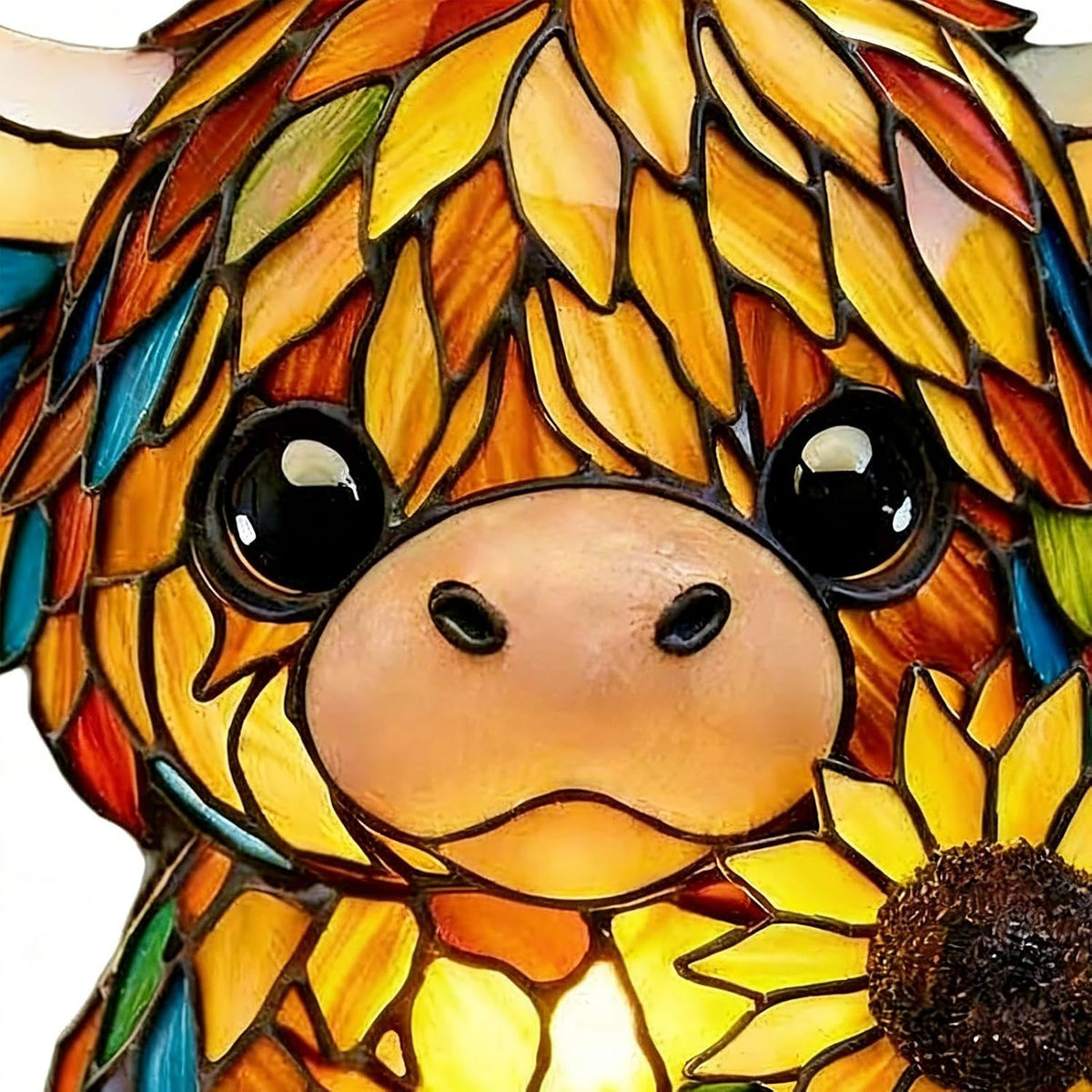 Lavisa - Highland Cow LED Resin Night Light