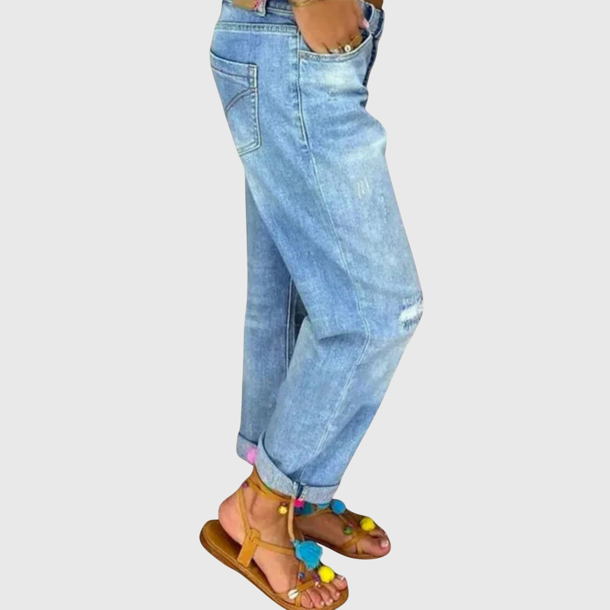 Lavisa - Relaxed Fit Baggy Denim Jeans