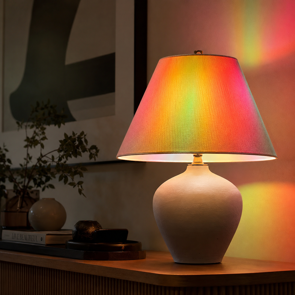 Lavisa - Stained Glass LED Light Bulb