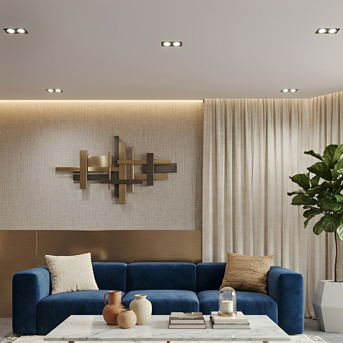 Lavisa - Minimalist Recessed LED Ceiling Spotlight