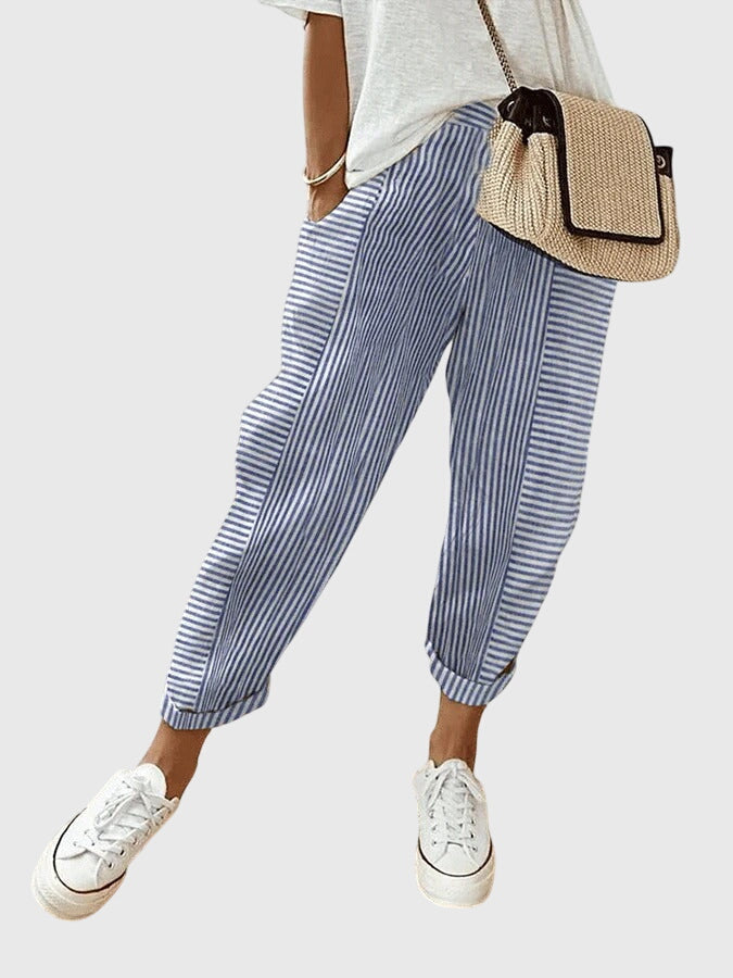 Lavisa - Elegant Women's Comfortable Pants - Versatile Casual Trousers