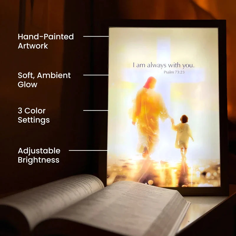 Lavisa - Decorative Jesus LED Acrylic Prayer Lamp