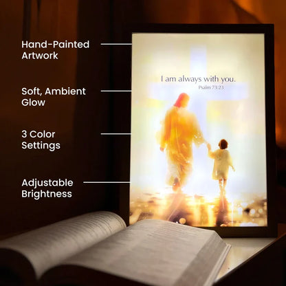 Lavisa - Decorative Jesus LED Acrylic Prayer Lamp