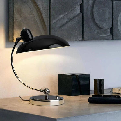 Lavisa adjustable Bauhaus metal desk lamp for home and office workspaces. (View 5)