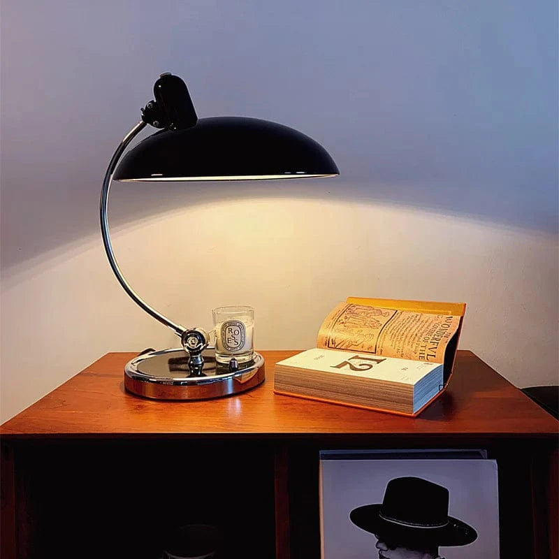 Lavisa adjustable Bauhaus metal desk lamp for home and office workspaces. (View 7)