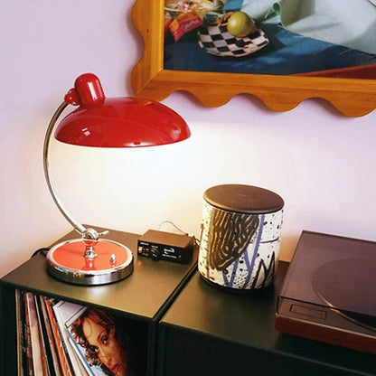 Lavisa adjustable Bauhaus metal desk lamp for home and office workspaces. (View 6)