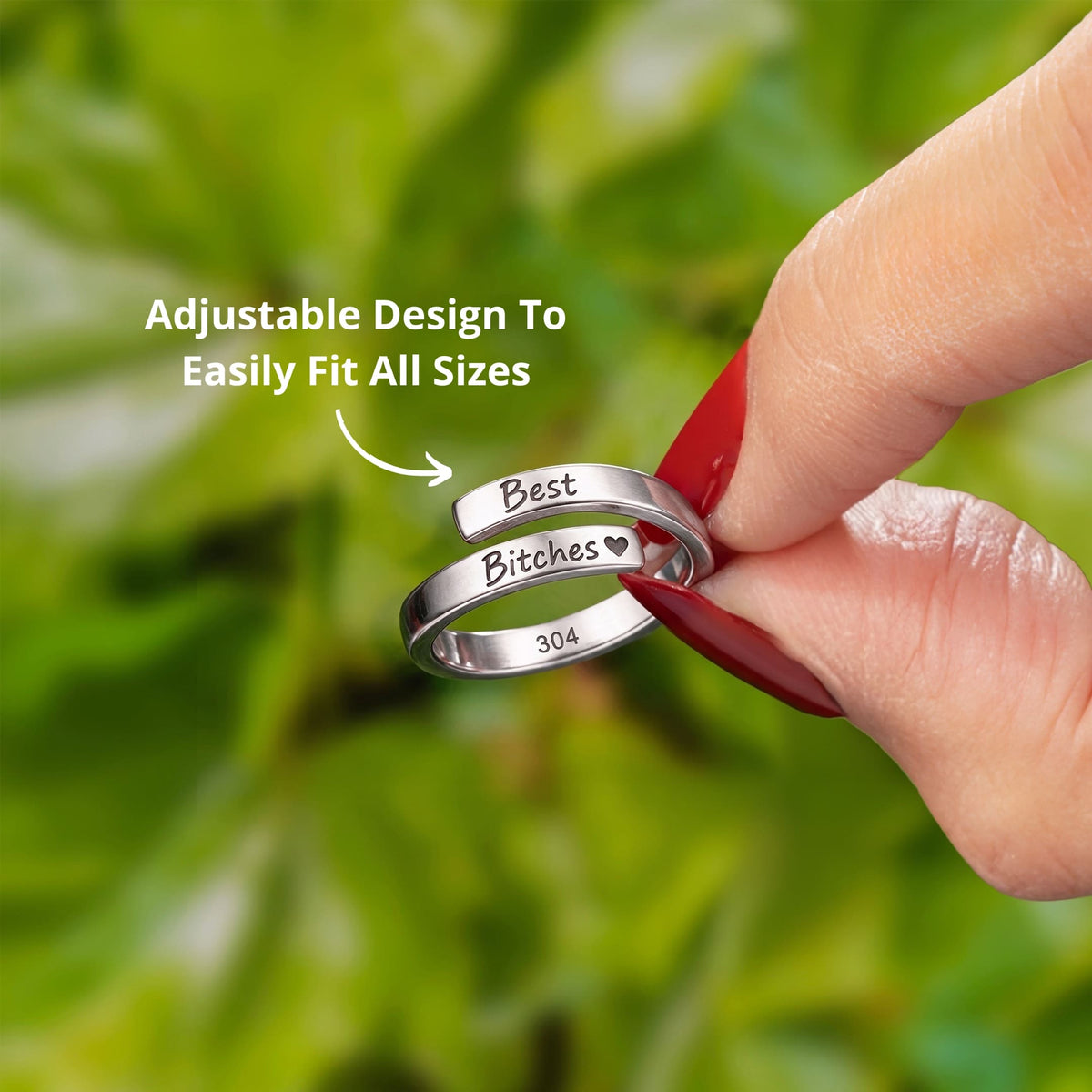 Lavisa - Adjustable Friendship Ring