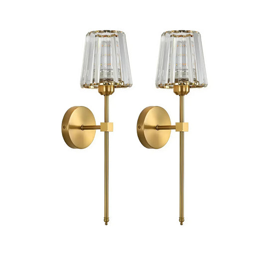 Lavisa - Wireless Wall Sconces Set of 2 Magnetic Rechargeable LED Lights