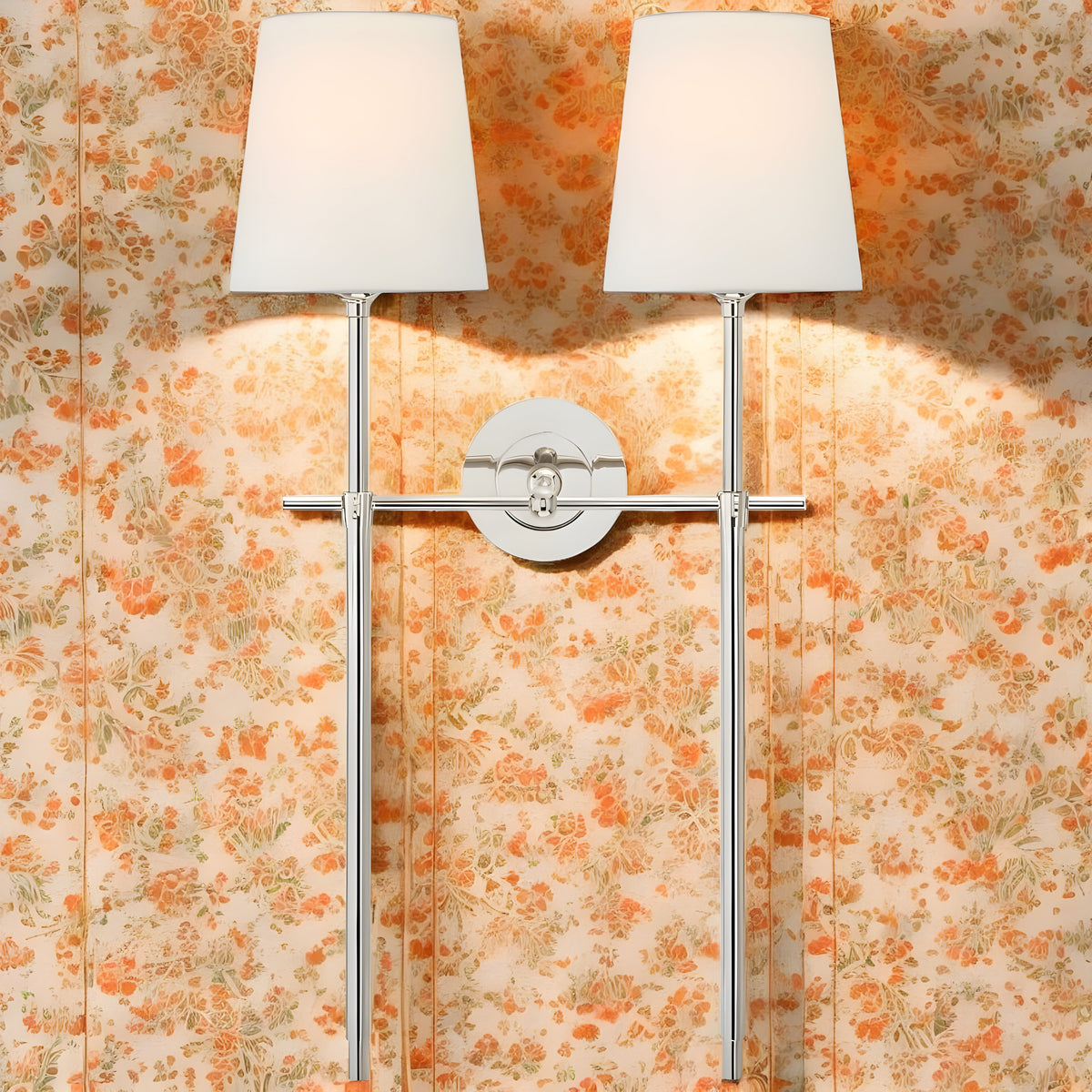 Lavisa - Vintage Tapered Shade Wall Light