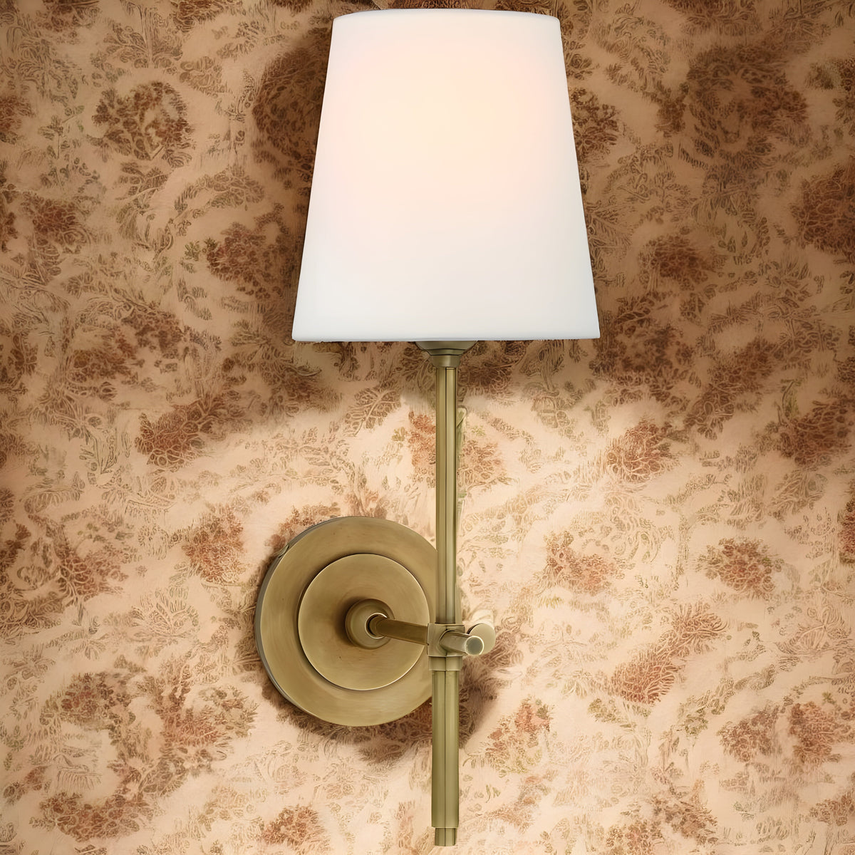 Lavisa - Vintage Tapered Shade Wall Light