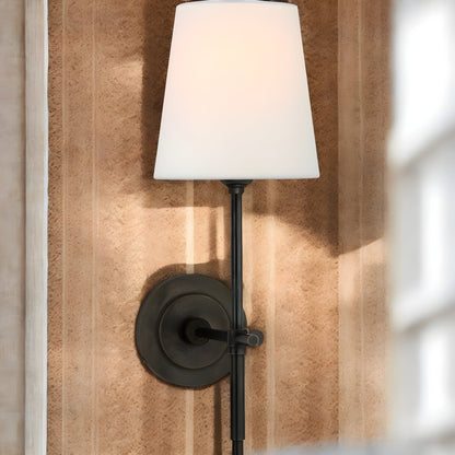 Lavisa - Vintage Tapered Shade Wall Light