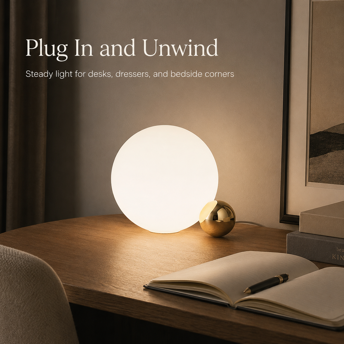 Lavisa - Eclipse Globe Table Lamp