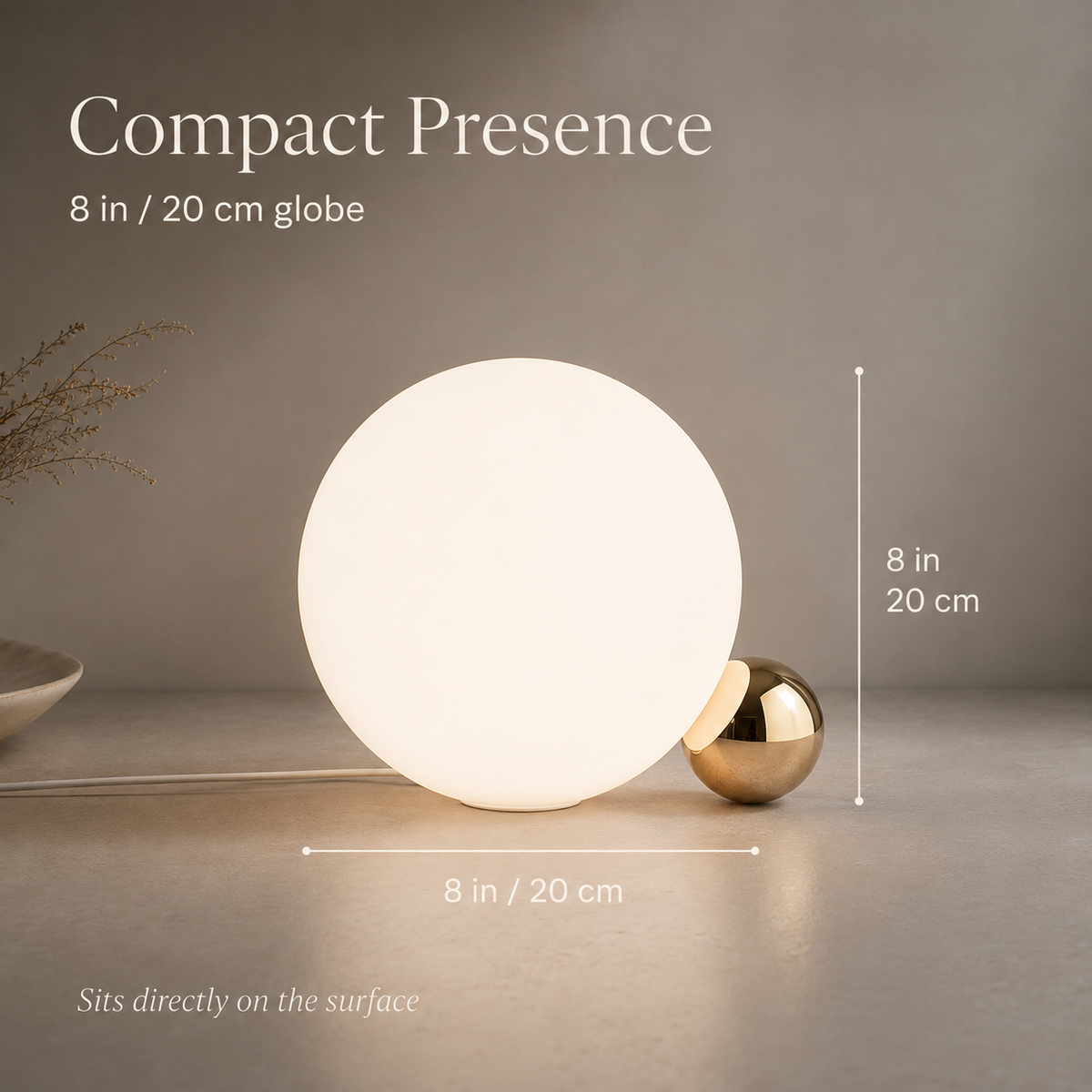 Lavisa - Eclipse Globe Table Lamp