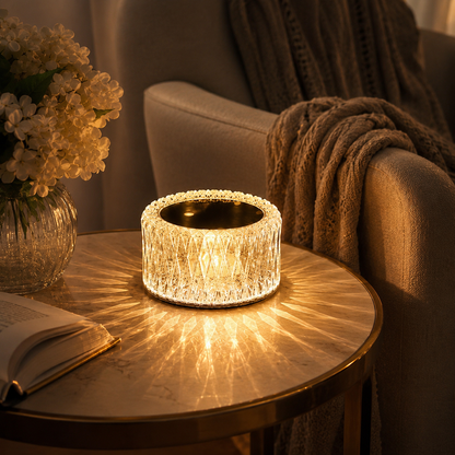 Lavisa - Dazzling Diamond Crystal Touch Table Lamp
