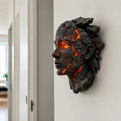 Lavisa - Cracked Soul Wall Lamp Sculptural LED Accent Light