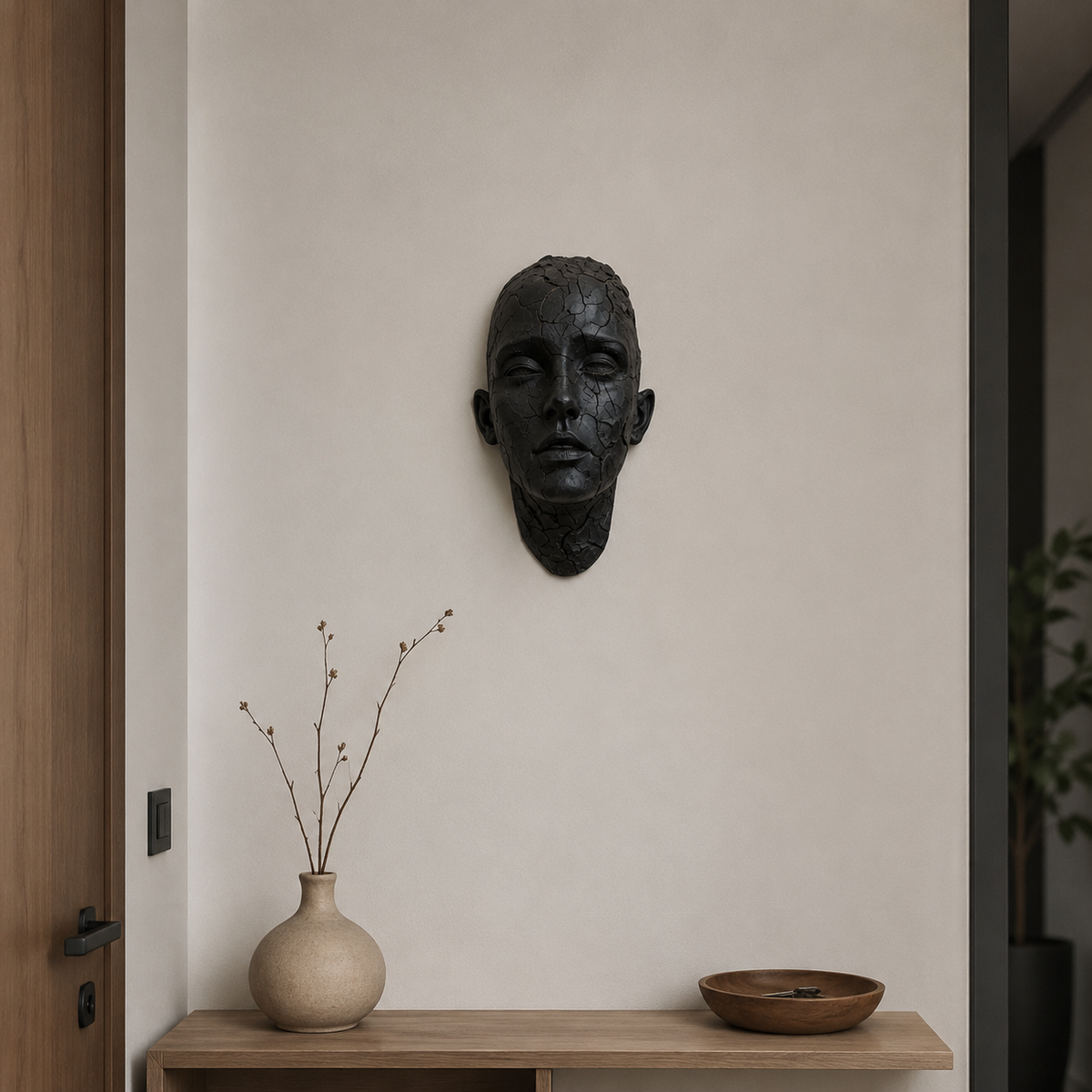 Lavisa - Cracked Soul Wall Lamp Sculptural LED Accent Light
