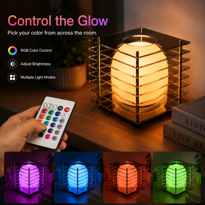 Lavisa - Rechargeable Layered Acrylic Table Lamp