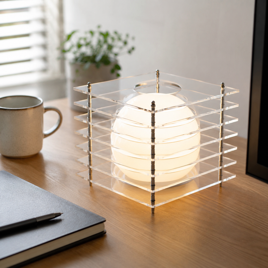 Lavisa - Rechargeable Layered Acrylic Table Lamp